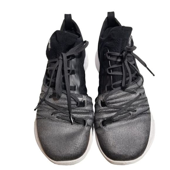 Under Armour Shoes 11 Curry 5 Black Silver Athletic Sneaker 3020657-101 main image 3
